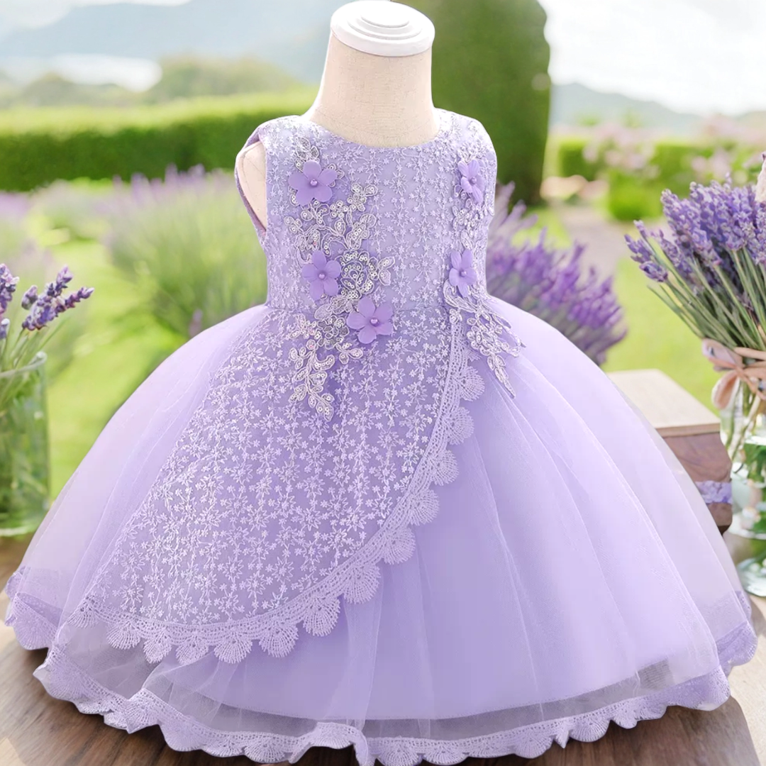 62 Magical Baby Girl Dresses in Light Blue, Champagne, Pink, and Purple