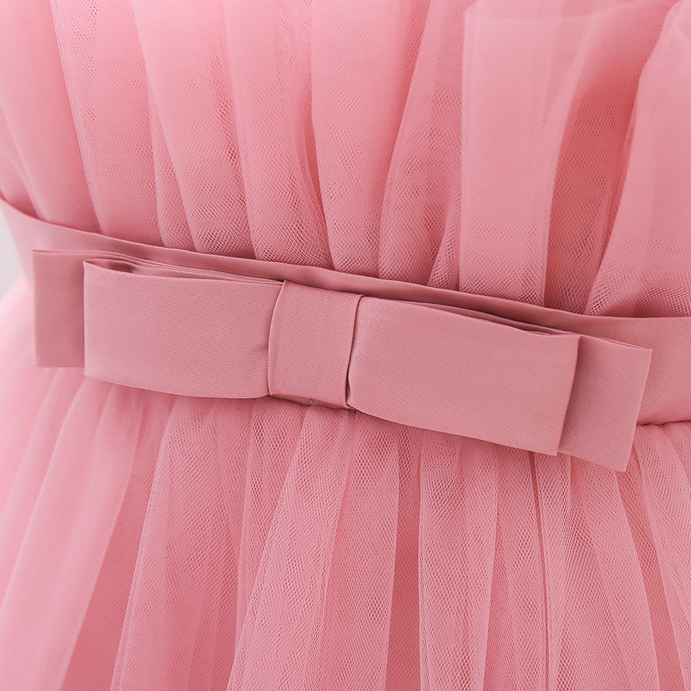 Pretty in Pink baby princess dress