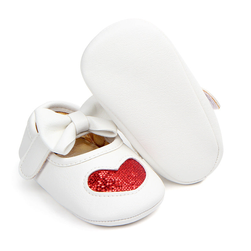 Heart Princess Shoes- Red