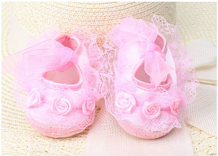 Newborn Baby Shoes Princess Infant Toddler Baby Shoes for Girls Party
