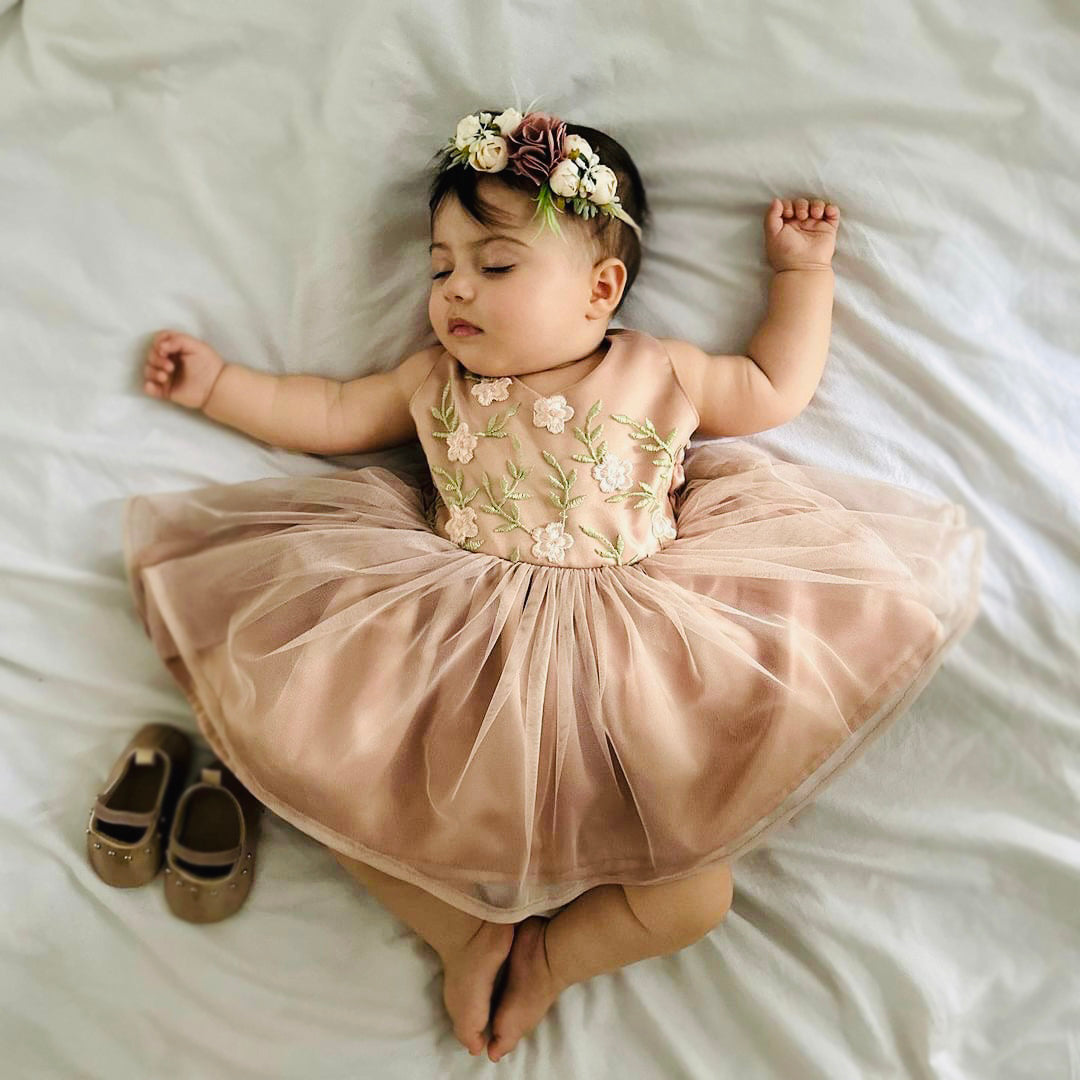 Bea Dolly's First Bloom Dress
