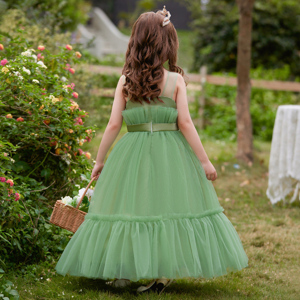 Flower Girl Dress- Green