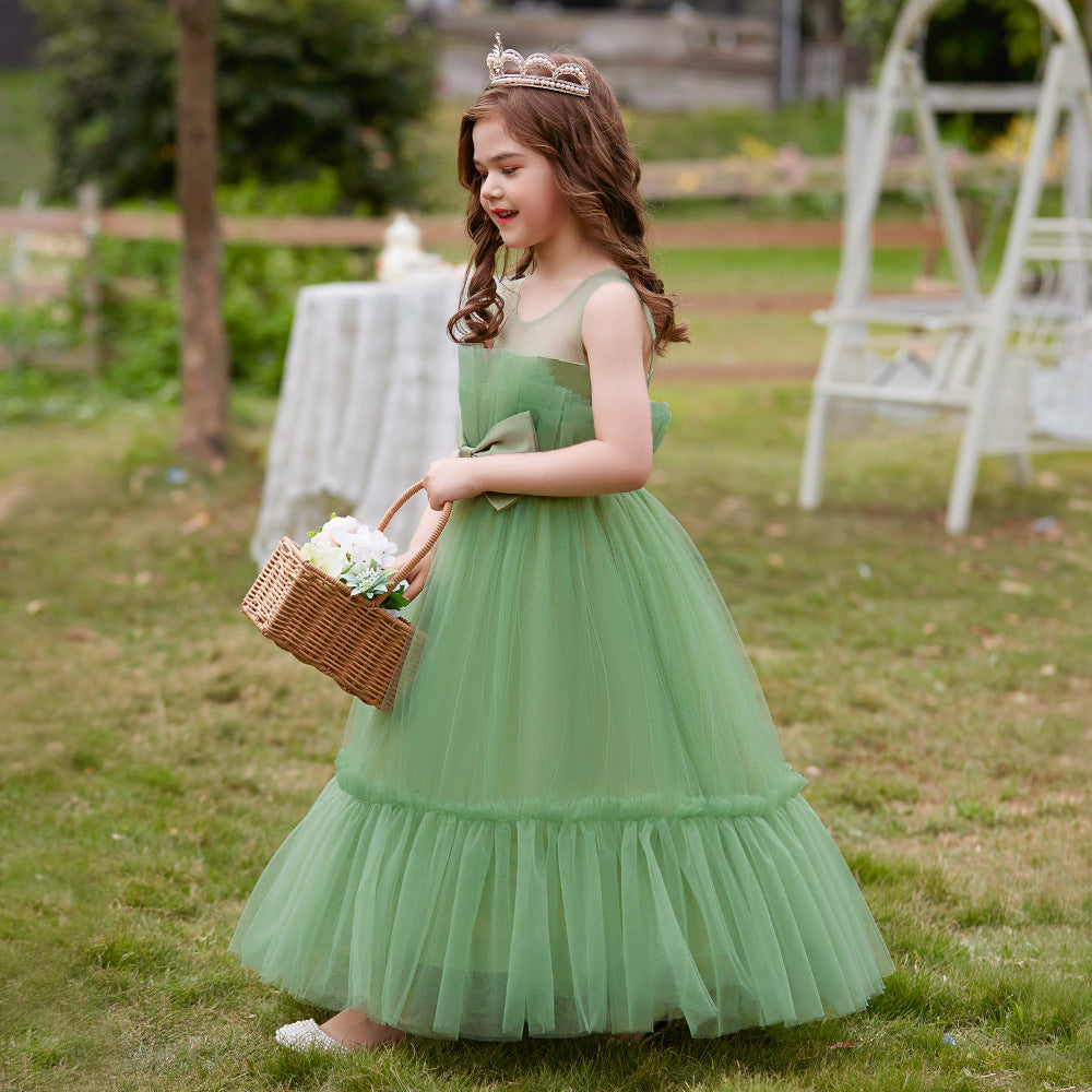 Flower Girl Dress- Green