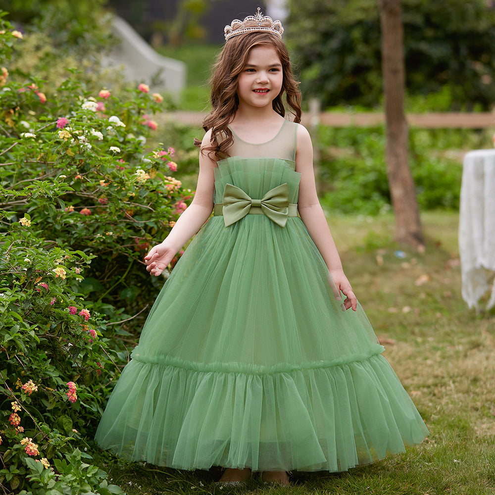 Flower Girl Dress- Green