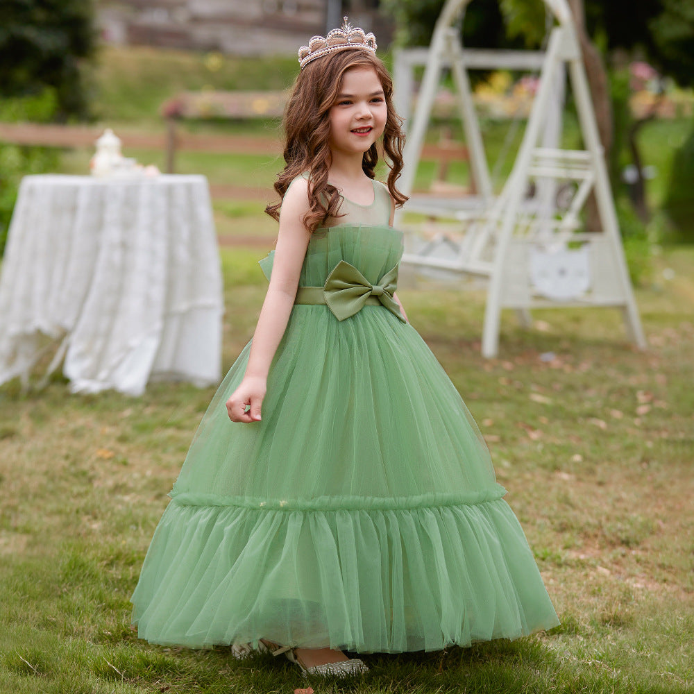 Flower Girl Dress- Green