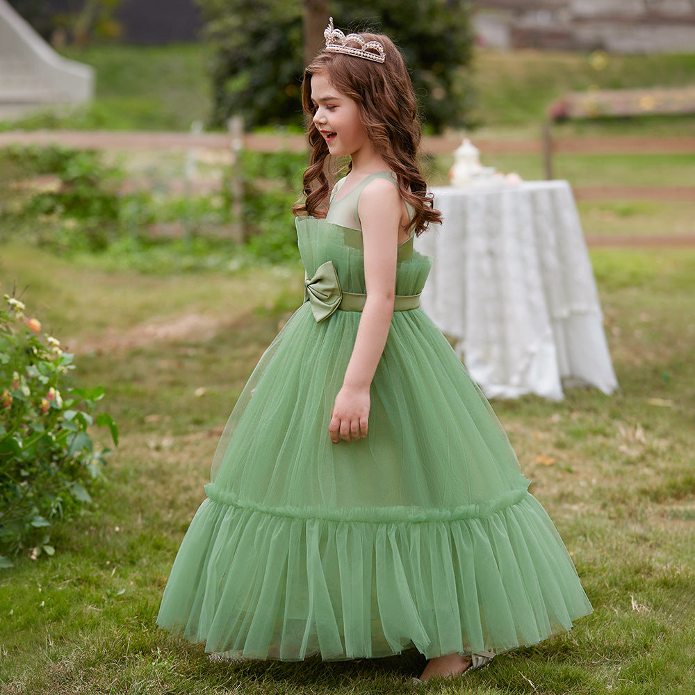 Flower Girl Dress- Green