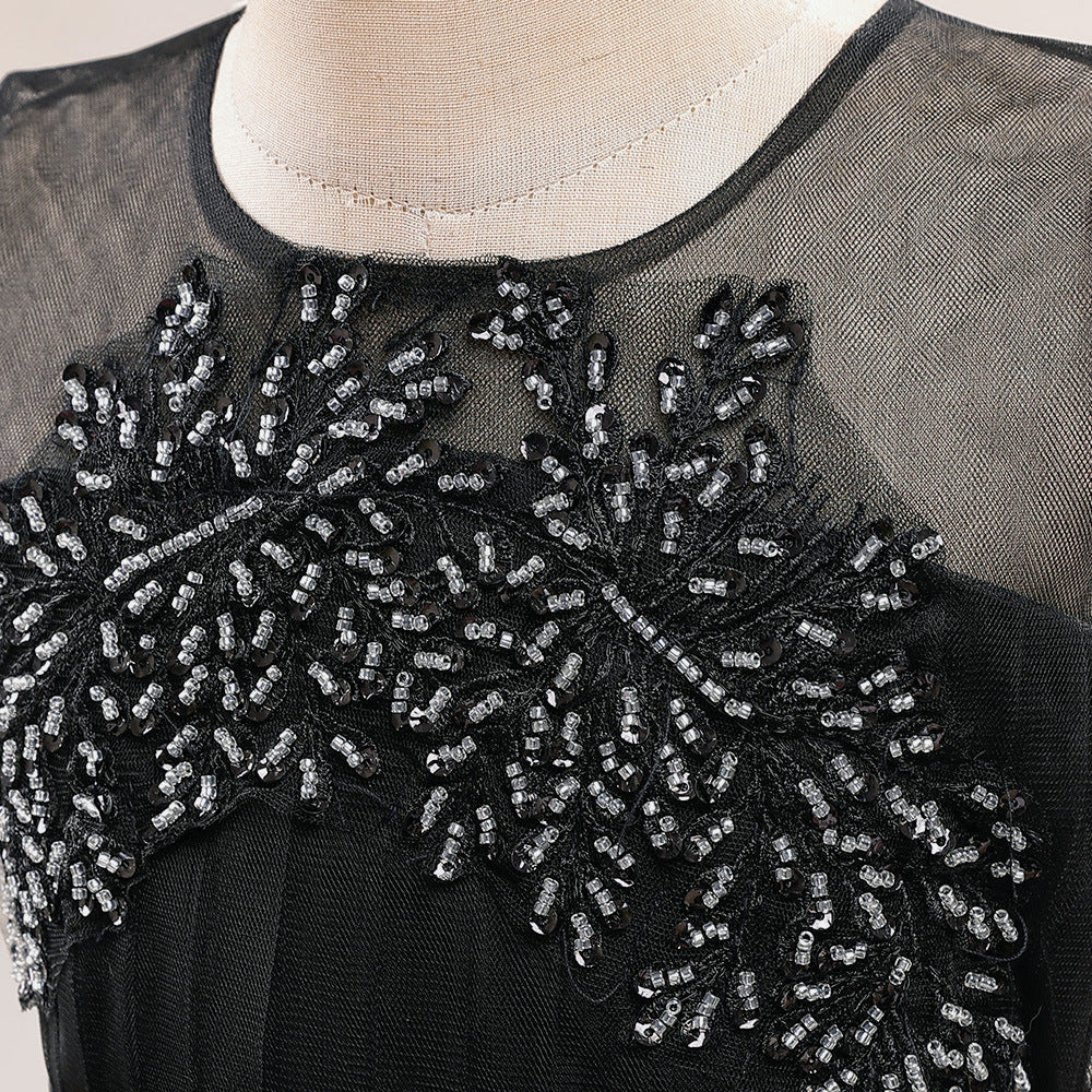 Flower Girl Dress-Black