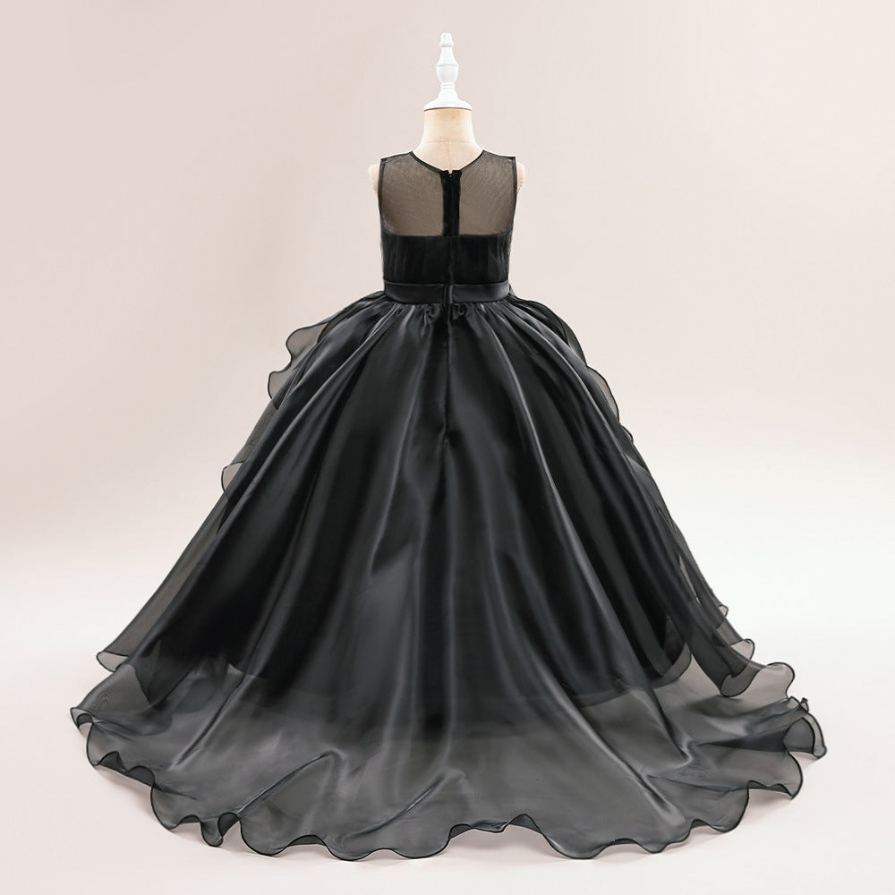 Flower Girl Dress-Black