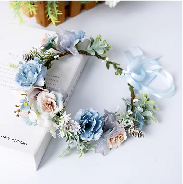 Flower Crown - Blue