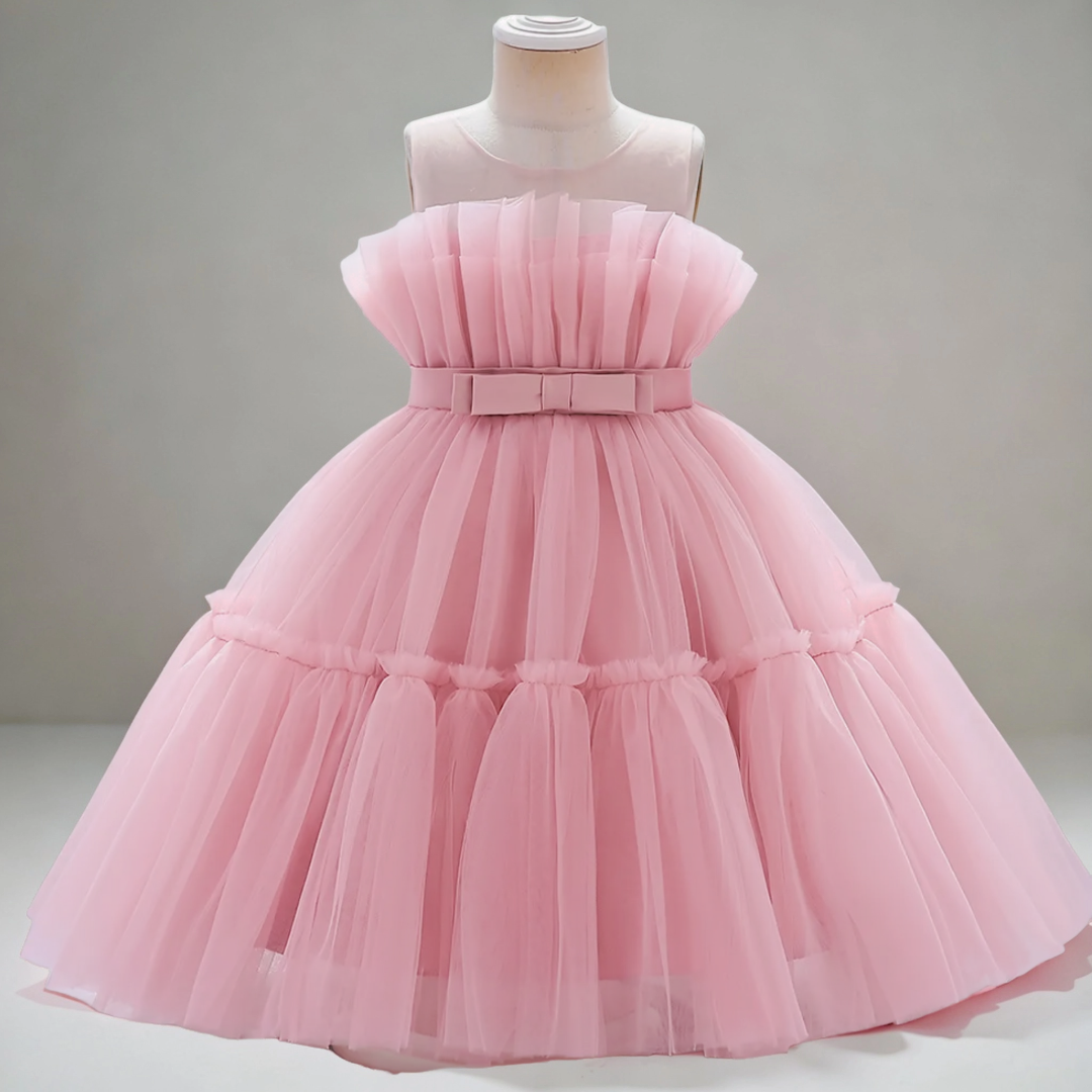 Pretty in Pink baby princess dress