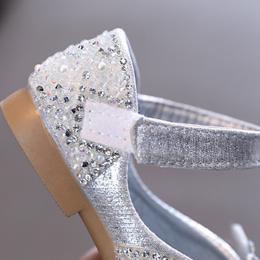 Princess Shoes-White/Silver