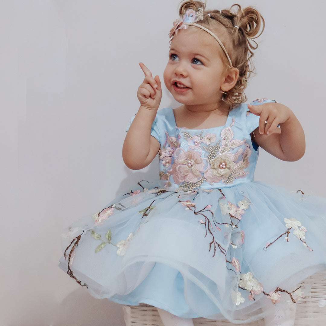 Floral Sky Fairy Dress Bea Dolly Floral Sky Fairy Dress Bea Dolly