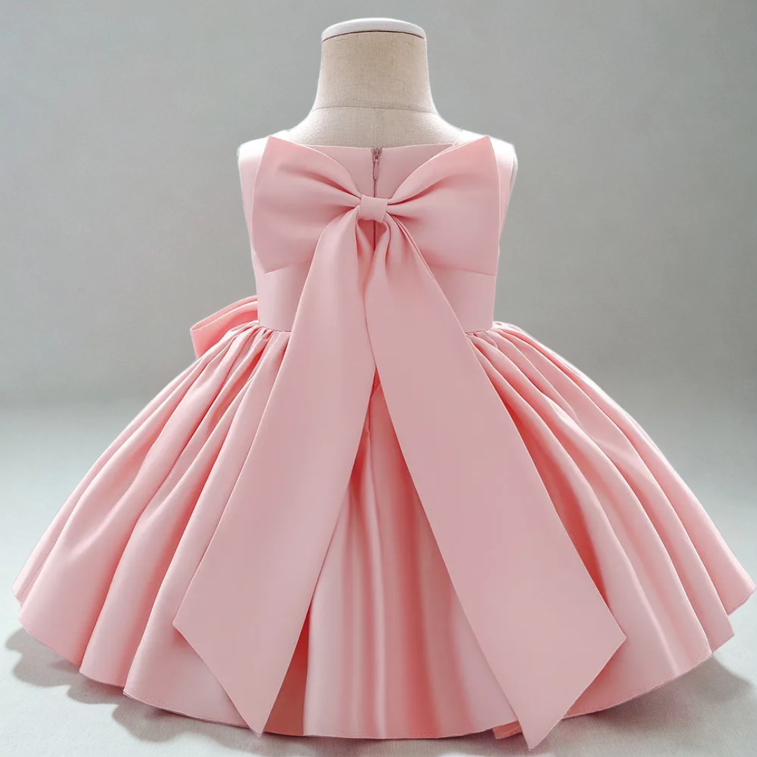 Bow Princess Dress - Pink