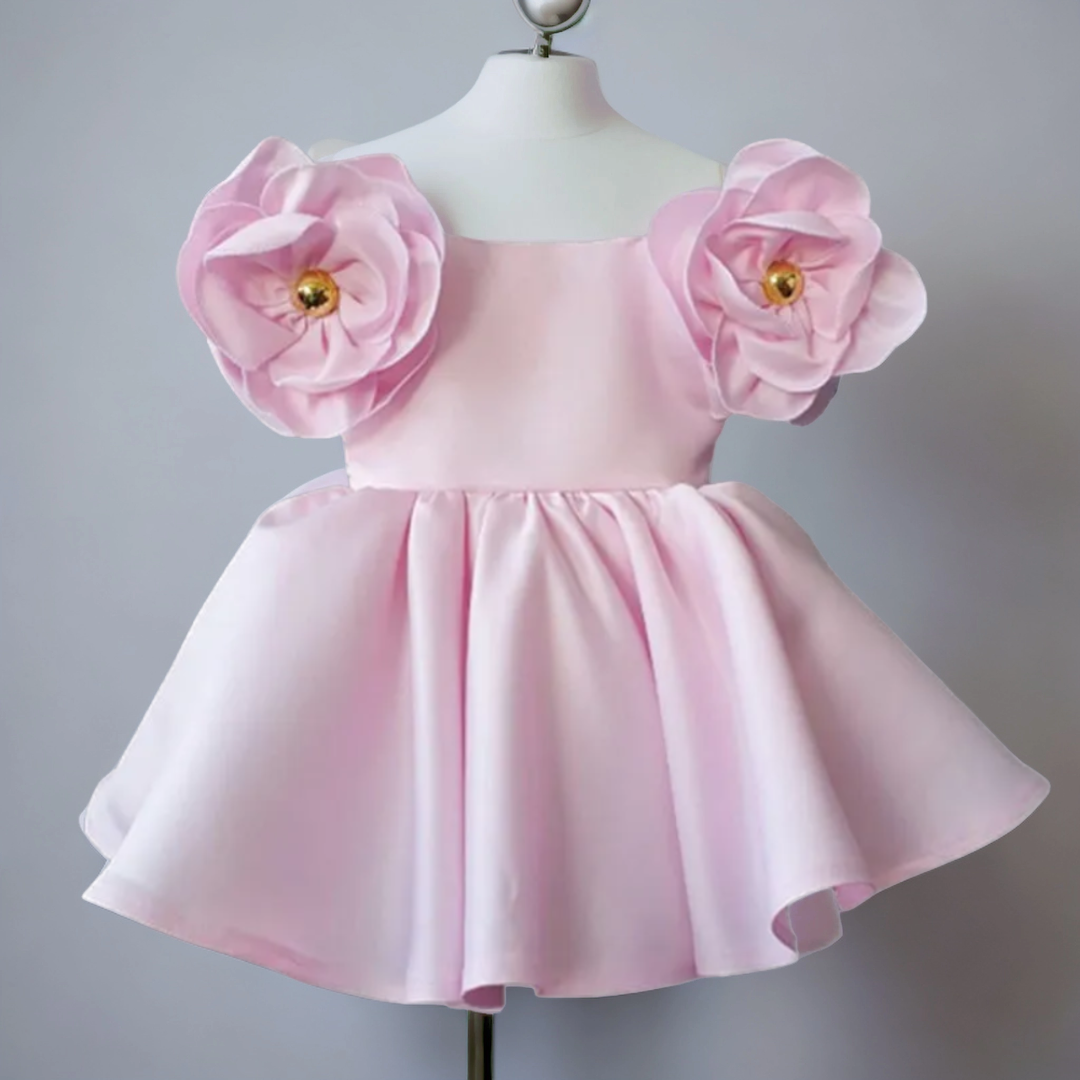 Sweet Blossom Dress -Pink