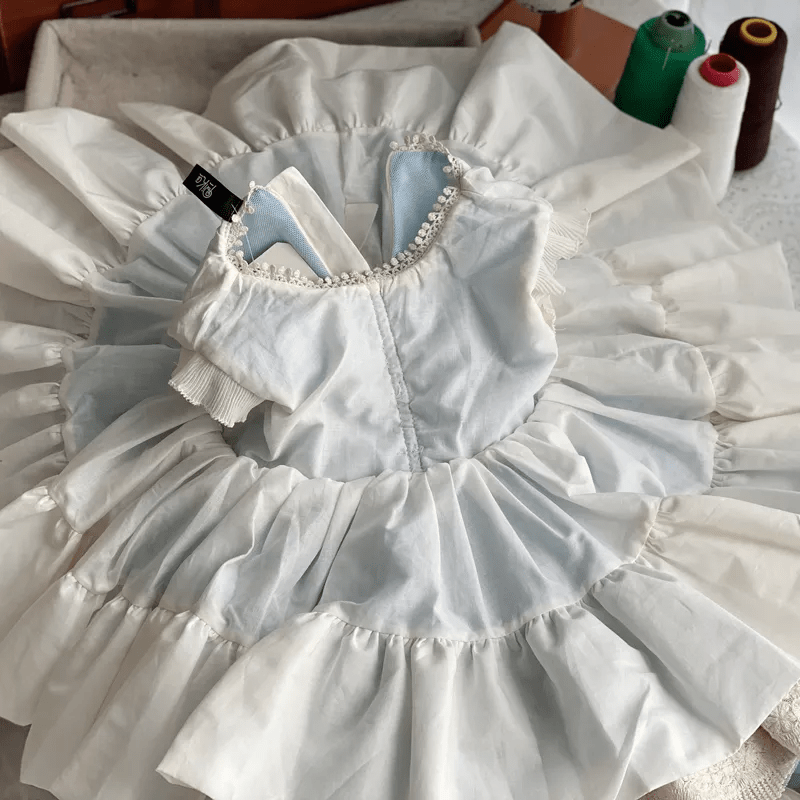 Vintage Inspired Spanish Style Dress for Girls