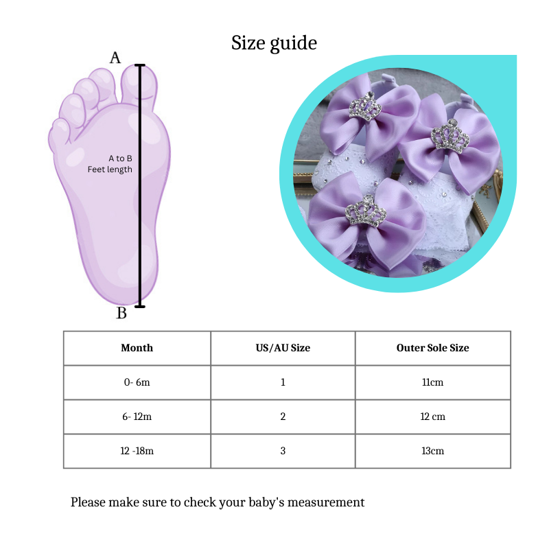 Elegant Violet Color Butterfly Shoes with headband